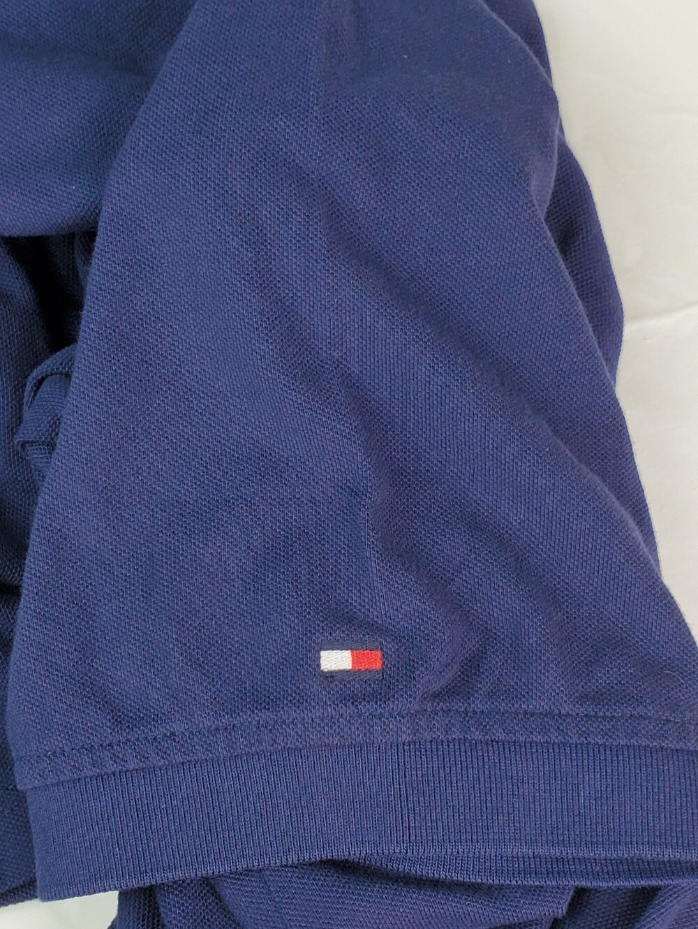 Tommy Hilfiger Mens Custom Fit Spellout Polo Shirt - Size XXLT TALL - EUC - Picture 3 of 13